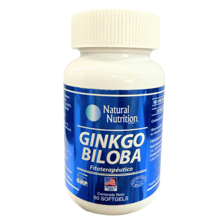 Ginkgo Biloba Frasco X 60 Softgel