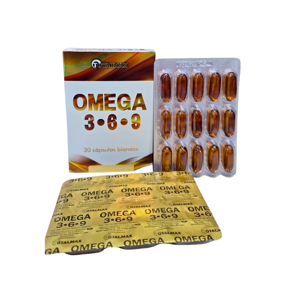 Omega 3•6•9 Caja x 30 Capsulas Blandas